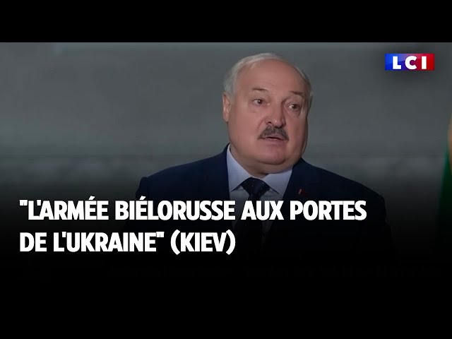 ⁣"L'armée biélorusse aux portes de l'Ukraine" (Kiev)