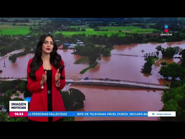 ⁣Las inundaciones en Tailandia han dejado a 22 personas sin vida | Noticias con Crystal Mendivil