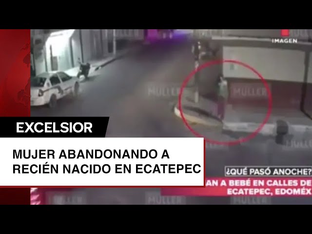 ¡Se busca! Mujer abandona a recién nacido en Ecatepec dentro de una bolsa