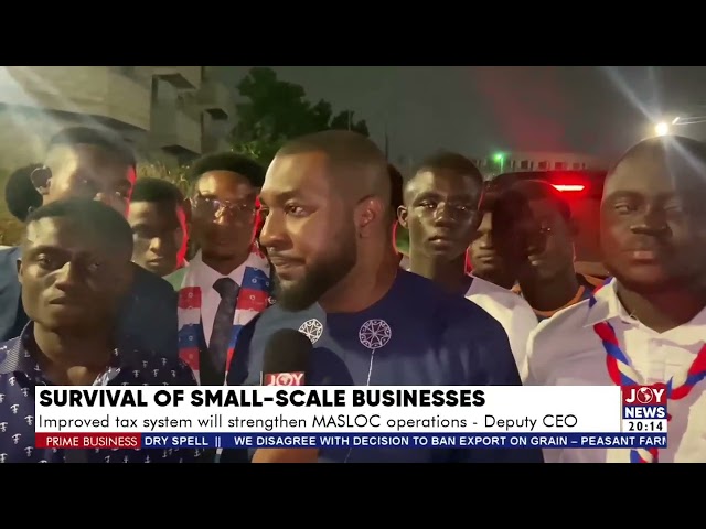 ⁣Survival of small-scale business: Improved tax system will strengthen MASLOC operations - Deputy CEO