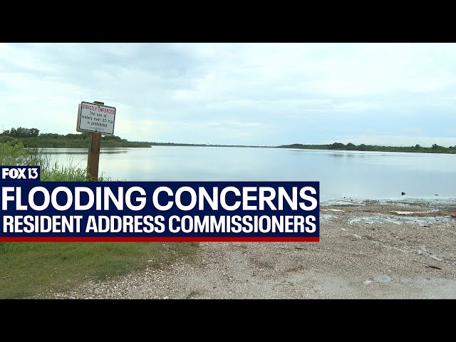 ⁣Residents voice concern about Manatee County flooding