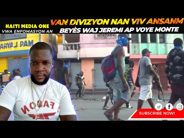 ⁣Viv Ansanm Pran Frap, BAtay Pete Nan  Mitan Bandi Yo, Beyès Waf Jeremi Ap Voye Monte