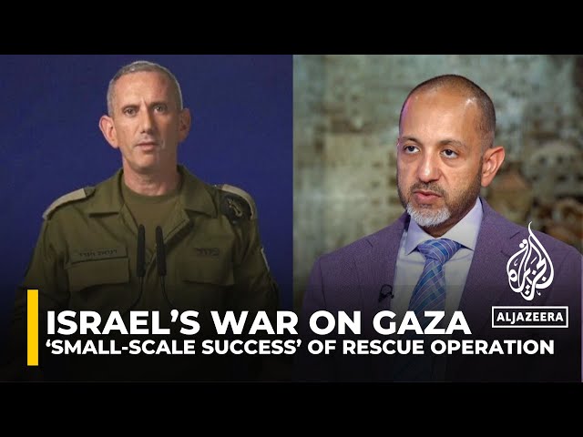 ‘Small-scale success’ of rescue operation underscores Israeli military’s failure: Analysis