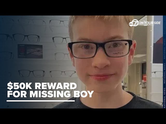 ⁣Six months missing FBI offers $50,000 reward in Sebastian Rogers case