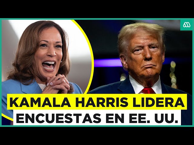 Elecciones EEUU: Kamala lidera encuestas frente a Trump