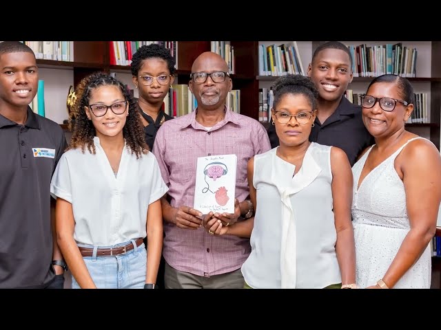 ⁣The Sir Arthur Lewis Community College Facilitates A Book Launch Of One Of Its Alumni