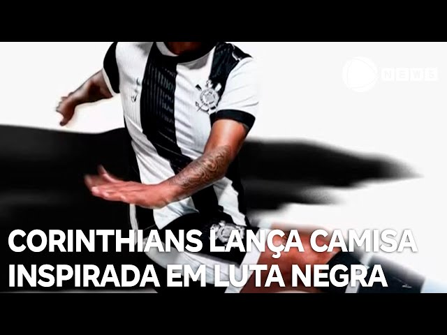 Corinthians lança terceira camisa para celebrar cultura negra