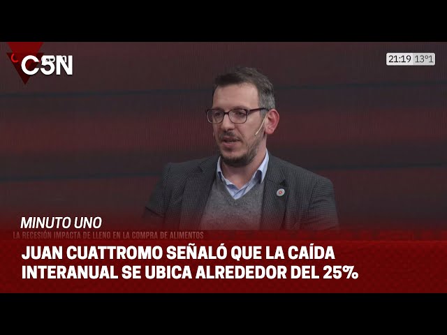 ⁣El presidente del BANCO PROVINCIA advirtió que NO se VE "una RECUPERACIÓN sostenida del CONSUMO