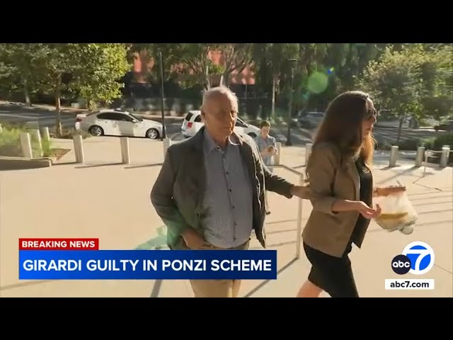 ⁣Disgraced lawyer Tom Girardi convicted of stealing $15M from clients