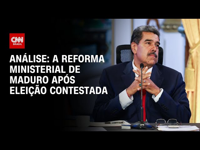 Análise: A reforma ministerial de Maduro após eleição contestada | WW