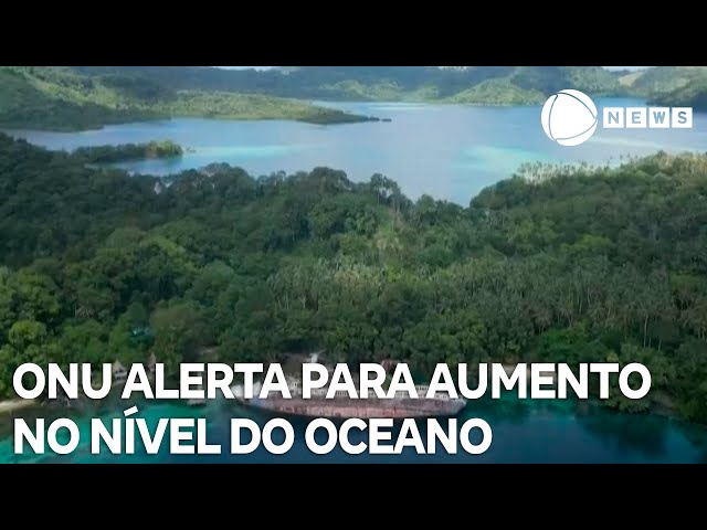 ⁣ONU alerta para crescimento no nível do oceano pacífico; Entenda