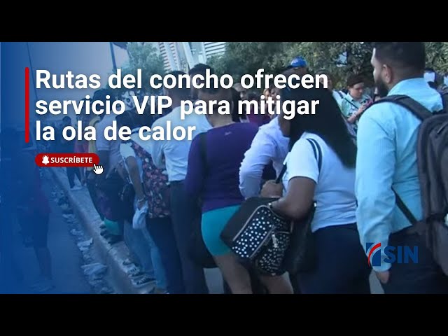 ⁣Rutas del concho ofrecen servicio VIP para mitigar la ola de calor