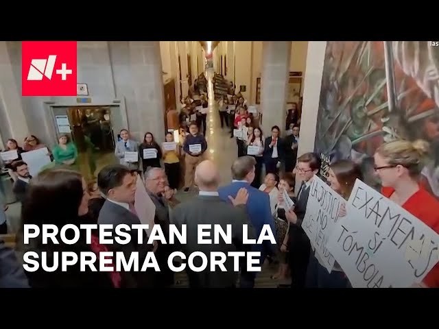 ⁣Aprueban dictamen de la Reforma al Poder Judicial mientras siguen las protestas - En Punto