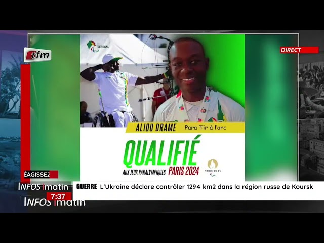 ⁣FOCUS SPORT : La participation du Sénégal aux Jeux Paralympiques Paris-2024