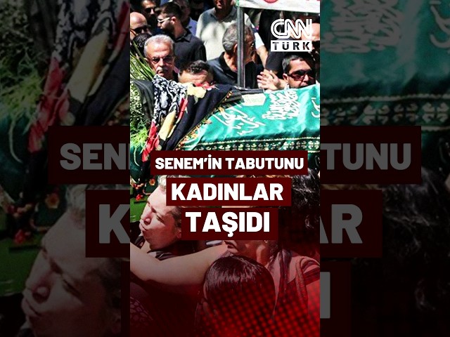 Eşi Tarafından Öldürülmüştü... Senem'in Tabutunu Kadınlar Taşıdı