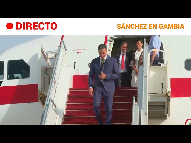 ⁣CRISIS MIGRATORIA  EN DIRECTO:  SÁNCHEZ busca ACUERDOS en GAMBIA para FRENAR LLEGADAS IRREGULARES