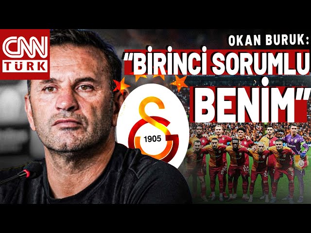 Galatasaray Şampiyonlar Ligi'ne Veda Etti! Okan Buruk'tan "Sorumluluk Benim" Açı