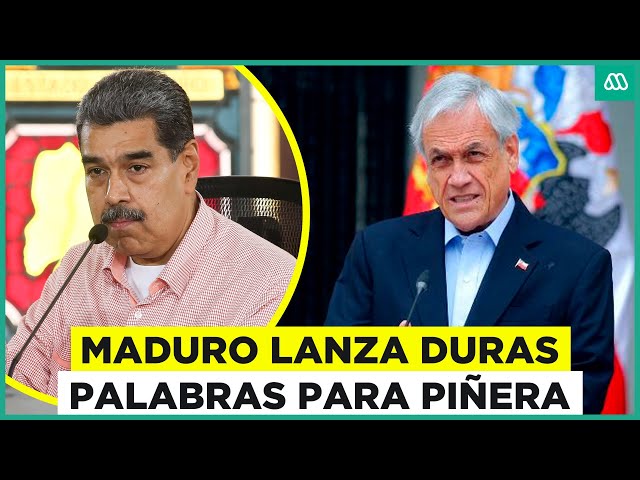 ⁣Maduro lanza duro ataque contra expresidente Piñera