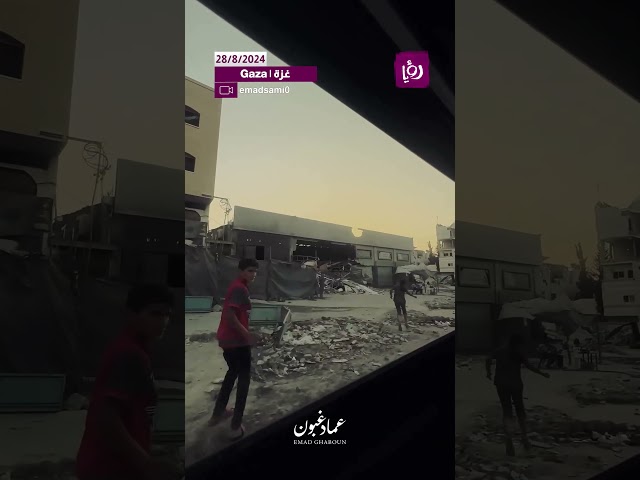 ⁣مشاهد الدمار في مخيم جباليا شمال القطاع