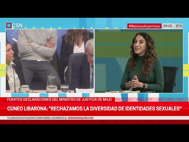 ⁣CÚNEO LIBARONA DESATÓ un ESCÁNDALO: "RECHAZAMOS la DIVERSIDAD de INDENTIDADES SEXUALES"