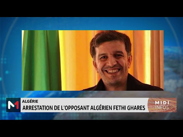 ⁣Algérie : arrestation de l´opposant Fethi Ghares