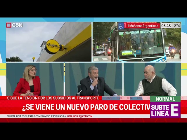 ⁣TENSIÓN por el TRANSPORTE: 31 LÍNEAS PERDERÁN el SUBSIDIO en AMBA