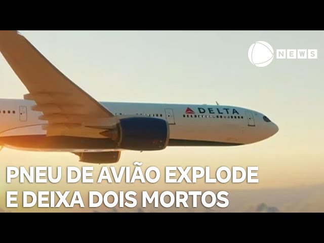 ⁣Pneu de Boeing 757 explode em aeroporto e deixa dois mortos nos EUA