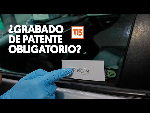 ⁣¿Cuándo es obligatorio el grabado de patente?: recomendaciones antes de hacer la revisión técnica