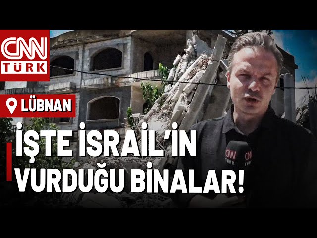 ⁣İsrail İşte Bu Alanı Vurdu! CNN TÜRK Hedef Alınan Hizbullah Bölgesinde!