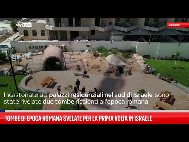 ⁣Tombe di epoca romana svelati nel sud di Israele