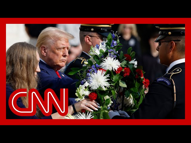 ⁣Trump campaign faces backlash over Arlington Cemetery incident