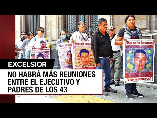 ⁣Caso Ayotzinapa: Terminan reuniones entre familiares de los 43 y López Obrador