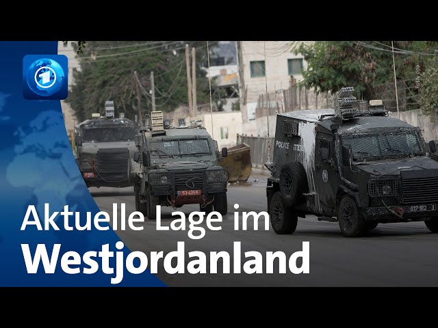 Mehrere Tote bei israelischem Armee-Einsatz im Westjordanland