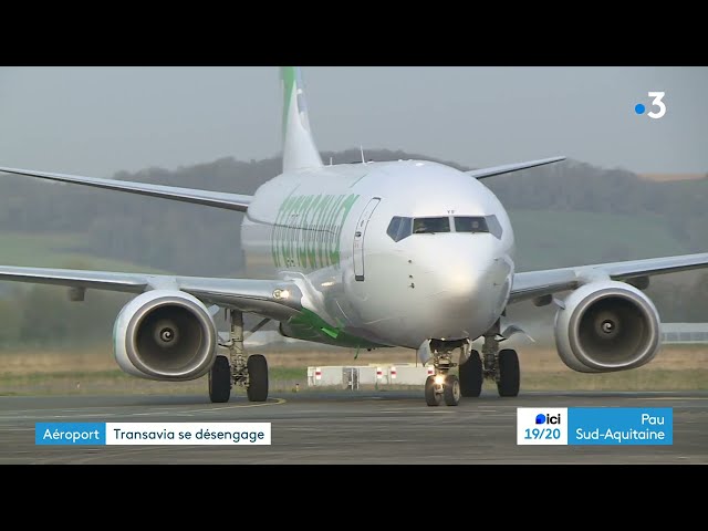 Transavia suspend sa ligne entre Pau et Orly