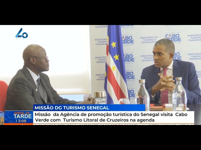 ⁣Missão da Agência promoção turística do Senegal visita CV com turismo litoral de Cruzeiros na agenda