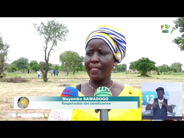 ⁣Dans le plateau-central, le ministre de l’environnement visite le projet des 3 barrages