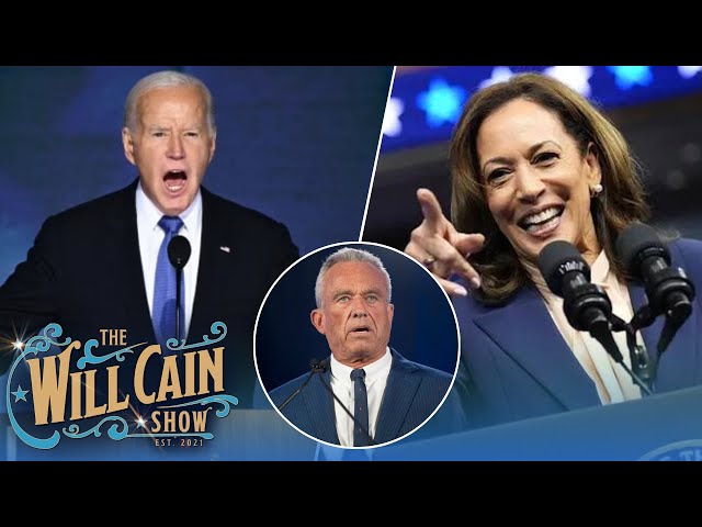 ⁣Live: Kamala tries to escape Biden! PLUS, Dems keep RFK Jr on ballot to hurt Trump | Will Cain Show