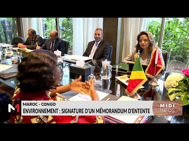 ⁣Développement durable : le Maroc et la République du Congo renforcent leur coopération