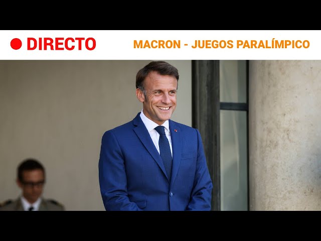 ⁣FRANCIA  EN DIRECTO: MACRON recibe a las AUTORIDADES de las DELEGACIONES en los JUEGOS PARALÍMPICOS