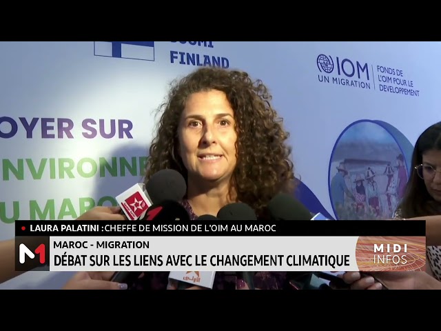 ⁣Liens entre migration et changement climatique avec Laura Palatini