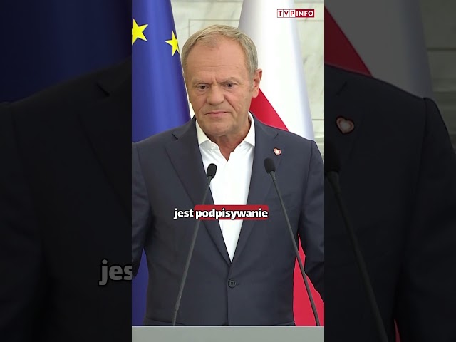 ⁣Donald Tusk przyznaje się do błędu #polityka #polska #news #shorts