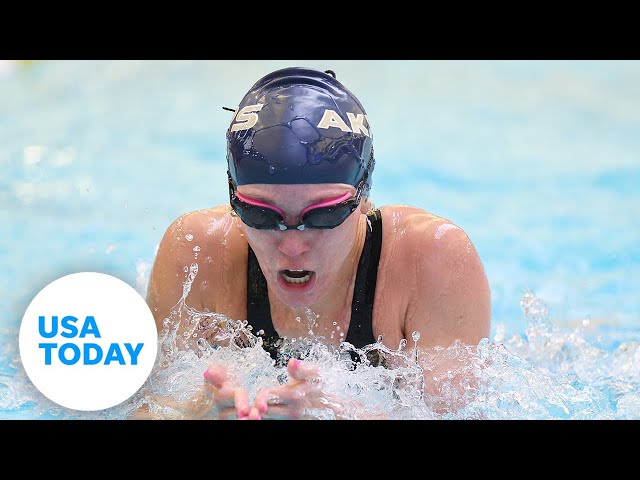 ⁣Paralympic para swimmer Grace Nuhfer trains for the Games | USA TODAY