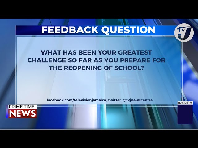 ⁣Feedback Question #tvjnews #tvjprimetimenews