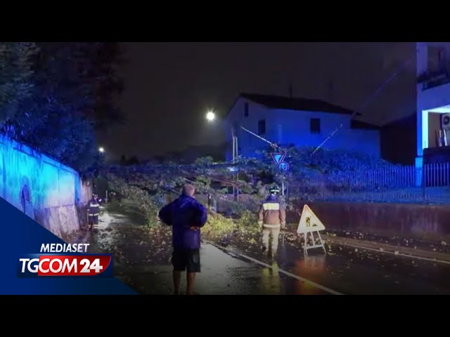 ⁣Maltempo, grandine e allagamenti nel Centro-Sud