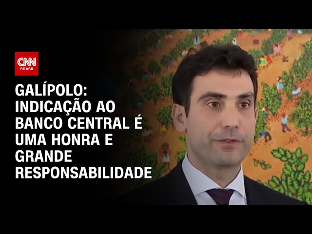 Galípolo: Indicação ao Banco Central é uma honra e grande responsabilidade | CNN 360º