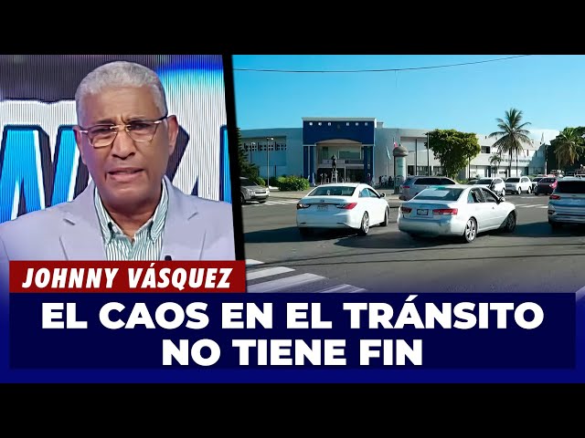 ⁣Johnny Vásquez | El caos en el tránsito no tiene fin | El Garrote