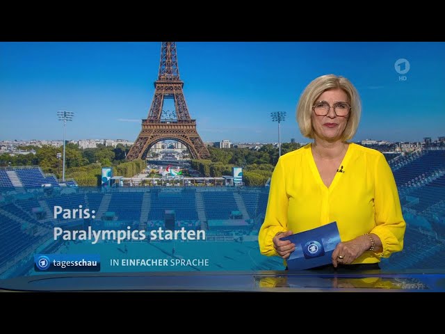 tagesschau in Einfacher Sprache 19:00 Uhr, 28.08.2024