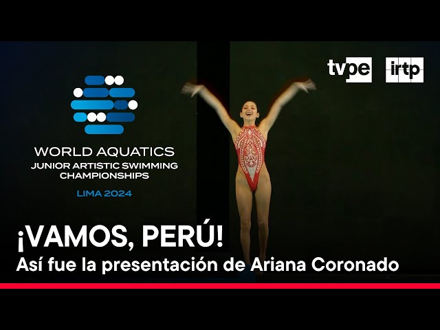 Participación de Perú en el Mundial Júnior de Natación Artística 2024 por TVPerú