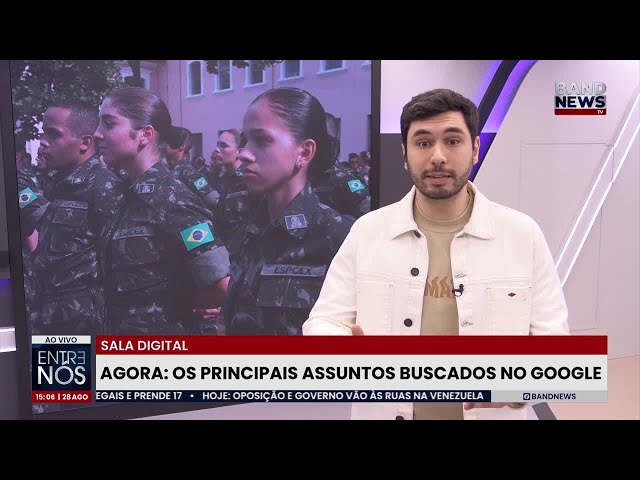 ⁣Alistamento militar feminino é destaque em buscas no Google