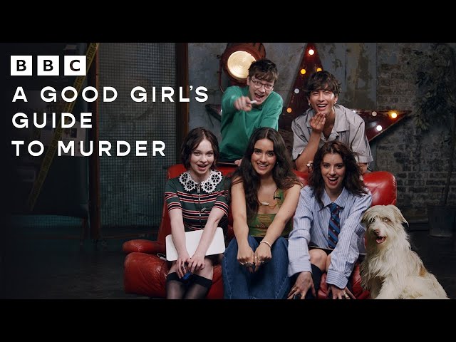 ⁣How well do the cast of A Good Girl's Guide to Murder know each other? - BBC